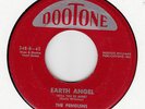 PENGUINS- HEY SENORITA/EARTH ANGEL/DOOTONE 347 RED LABEL- DOO WOP - EX HEAR IT