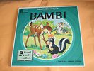 Walt Disney's Story of Bambi Record & Storybook by Disneyland   ST3903  1957