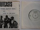 Outcasts Justa Nother Teenage Rebel Rare Irish Punk PosterPS 1978