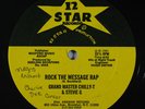 GRAND MASTER CHILLY-T & STEVIE G Rock The Message Rap 12