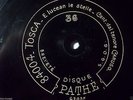 ENRICO CARUSO E Lucean le instead Pathe 84003/4 Sapphire  78rpm 12