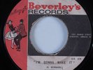 Reggae 45 KINGSTONIANS I'm Gonna Make It BEVERLEY'S HEAR