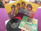 THE BEATLES-Sgt PEPPER-1st PRESS-SUPERB AUDIO-INSERTS-Nr MINT-EX VINYL LP-1967
