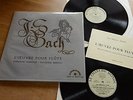 Bach CARATGE GERLIN L'Oeuvre Pour Flute 2LP Le Chant Du Monde LDX-A-8171-73 RARE