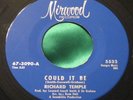 Hear Rare Northern Soul 45 : Richard Temple   That Beatin Rhythm   Mirwood 5532