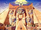 Iron Maiden Powerslave German vinyl LP album record 1C0642402001 EMI 1984