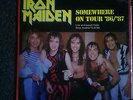 Iron Maiden Bootleg lp somewhere on tour 86/87 double vinyl 