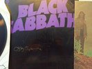 MASTER OF REALITY BLACK SABBATH SIGNED OZZY LP w/POSTER VINTAGE