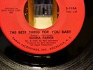 Gloria Parker - The Best Thing For You Baby / I'm Headed In The Right Dir