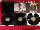 ACDC 3 VINTAGE VINYL LP'S BACK IN BLACK POWERAGE BLOW UP YOUR VIDEO FREE POSTAGE