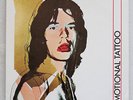 The Rolling Stones Emotional Tattoo (E.T.) LP blackWax Andy Warhol Art 1983