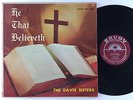 RARE BLACK GOSPEL LP/ THE DAVIS SISTERS 