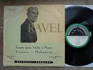 ERLIH - DUCRETET-THOMSON 270 C 099 - RAVEL - SONATA PARA VIOLIN Y PIANO