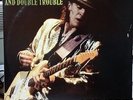 STEVIE RAY VAUGHAN AND DOUBLE TROUBLE LP LIVE ALIVE  2 LPS E2 40511 / 1986 EX/NM