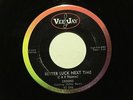 Northern Soul CROWNS Better Luck Next Time VEE JAY  hear soundclips