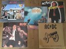 AC/DC HUGE 5-LOT VINYL LP's   4 UK ORIGINAL RECORDS HARD ROCK CLASSICS VG/(+)