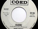 TRADE MARTIN 45 Joanne / Liverpool Baby VG++ Rock N Roll PROMO Rocker COED e1511