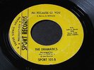 Dramatics   All Because of You / Haven't Got Love   Sport northern soul 45 HEAR