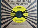 THE FIVE BLOBS  1958  THE BLOB 45 & SLEEVE SATURDAY NIGHT IN TIAJUANA  NEAR MINT