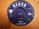 ROLLING STONES come on UK DECCA 1963 ORIG 45 EX++