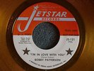 CROSSOVER SOUL 45 Bobby Patterson I'm In Love With You Baby JetStar 121 Promo M-
