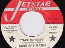 ALDER RAY MATHIS Take Me Baby RARE sister funk 45 NORTHERN SOUL Althea Spencer