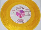 The Jordan Bros-Beach Party/The Exciting Invictas-I Don't Care-Yellow Jukebox 45