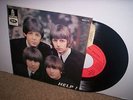 THE BEATLES - Help - French EP ODEON MEO 113 2nd Issue Red Label w/ index tab