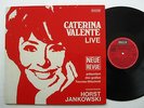 LP Caterina Valente - Live - mint- Horst Jankowski Heinz Kiessling S. Francesco