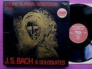 DANACORD Stereo, 3 LP, BACH: Suites for solo Cello, BLØNDAL BENGTSSON, NM