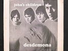 JOHN'S CHILDREN / MARC BOLAN / DESDEMONA / UK PICTURE SLEEVE TRACK 604003