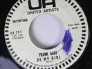 Hear Teen Promo 45 Frank Gari - Be My Girl / Nightingale On United Artists (Pro