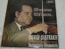 DAVID OISTRAKH - SXL 6035 - BRUCH & HINDEMITH VIOLIN CON -ORIGINAL DECCA  ED1 NM
