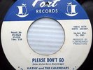 Kathy +the Calendars PLEASE DON'T GO BACK IN YOUR ARMS AGAIN northern SOUL 45 eN