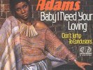 Northern Soul - Gayle Adams - Baby I Need Your Loving - German Jupiter PS