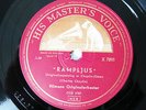 78rpm CHARLIE CHAPLIN SINGING  HIS ONLY VOCAL 78 RECORD 