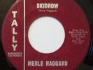 MERLE HAGGARD SKIDROW TALLY T-152 RARE 1st RECORD SINGIN MY HEART OUT RADIO COLL