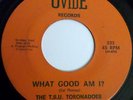 The T.S.U. Toronadoes 45RPM What Good Am I 7