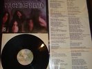 DEEP PURPLE MACHINE HEAD RARE 1972 QUADRADISC QUAD LP w/LYRIC POSTER BLACKMORE