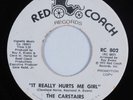Northern/Sweet Soul 45 CARSTAIRS It Really Hurts Me Girl RED COACH HEAR