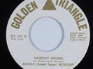 Northern Soul 45 DICKIE (SWEET SUGAR) WONDER Nobody Knows GOLDEN TRIANGLE HEAR