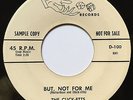 Doo Wop soul ballad 45 “CLICK-ETTS” on DICE “But, Not For Me” rare promo nice H