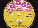 Tony & The Hippy Boys - Janet - WICKED SKIN TUNE