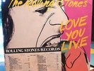 ROLLING STONES Love You Live PROMOTIONAL COPY w timing strip 2 LPs COC-2-9001
