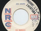 HEAR - Rare Rockabilly 45 - Joe South - I'm Snowed - NRC # 002