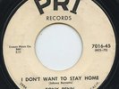 HEAR- Rare Rockabilly / Teen 45 - Tony Penn - I Don't Want To Stay At Home - PRI