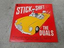 THE DUALS-STICK SHIFT-LP-US-VINYL-SUE 2002-RARE CARTOON COVER-1961-NM