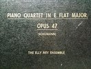 1936 ELLY NEY Ensemble Schumann Piano Quartet E Flat Major Op 47  78