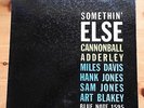 Cannonball Adderley - Somethin’ Else LP vinyl BLP 1595 original US mono 1960 