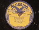 78 RPM  Curtis Henry, Bluebird 6845, E / EE-  Blues